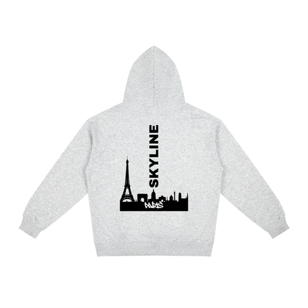 Black Paris Hoodie