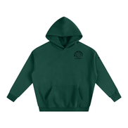 Black Paris Fleeced Hoodie