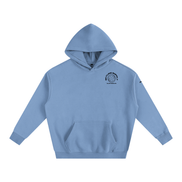 Black Paris Fleeced Hoodie