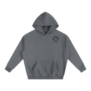 Black Paris Fleeced Hoodie
