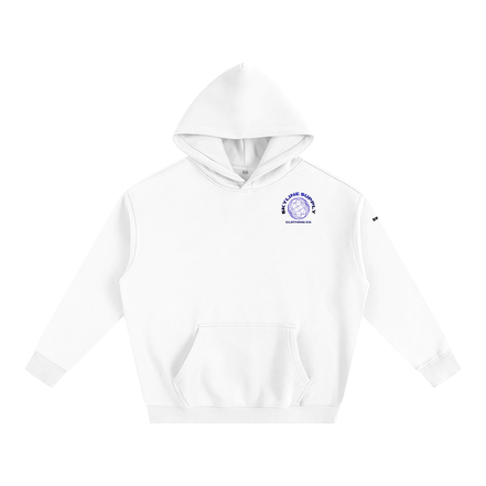Blue New York Fleeced Hoodie