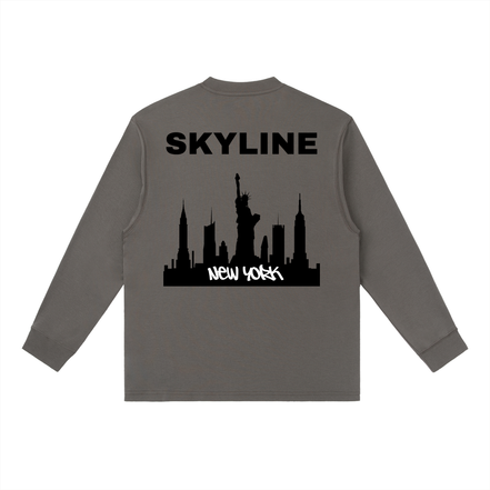 Black New York Long-Sleeve T-Shirt