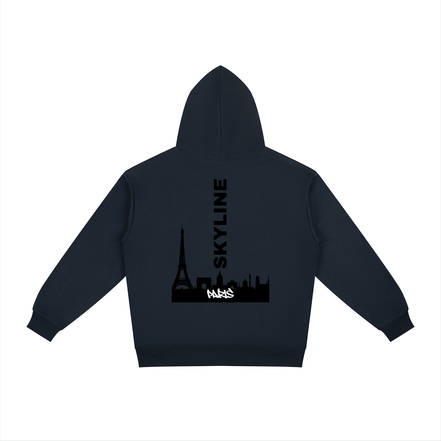 Black Paris Hoodie