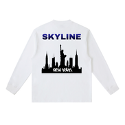 Blue New York Long-Sleeve T-Shirt