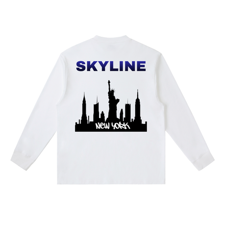 Blue New York Long-Sleeve T-Shirt