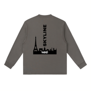 Black Paris Long-Sleeve T-Shirt