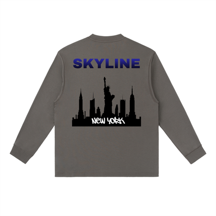 Blue New York Long-Sleeve T-Shirt