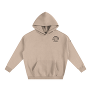 Black Paris Fleeced Hoodie