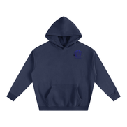 Blue New York Fleeced Hoodie