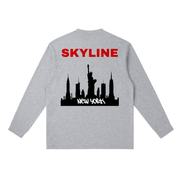 Red New York Long-Sleeve T-Shirt