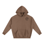 Black Paris Fleeced Hoodie