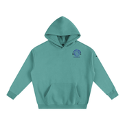 Blue Paris Fleeced Hoodie