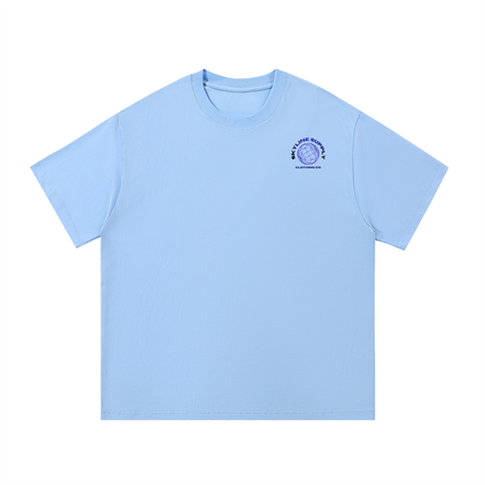 Blue New York Cotton T-Shirt