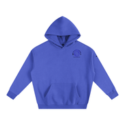 Blue Paris Fleeced Hoodie