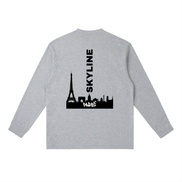 Black Paris Long-Sleeve T-Shirt