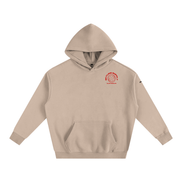 Red New York Fleeced Hoodie