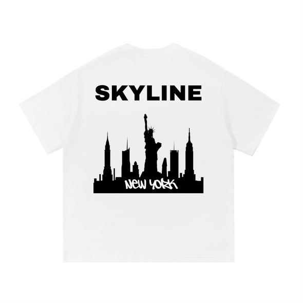 Black New York Cotton T-Shirt