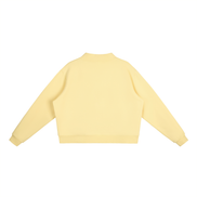 New York Fleece Mock-Neck Crew Sweatshirt