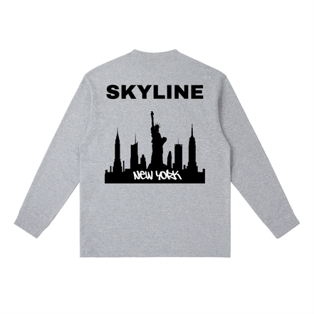 Black New York Long-Sleeve T-Shirt