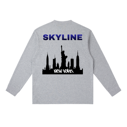 Blue New York Long-Sleeve T-Shirt