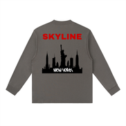 Red New York Long-Sleeve T-Shirt