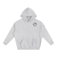 Black Paris Fleeced Hoodie